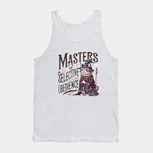 Masters of Selective Obedience Cute Kittens Tank Top